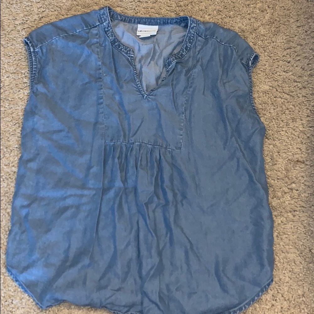 Liz Claiborne denim top